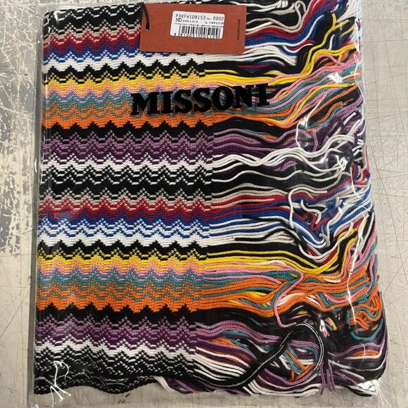 Missoni Multicolor Wool Poncho - Picture 3 of 6